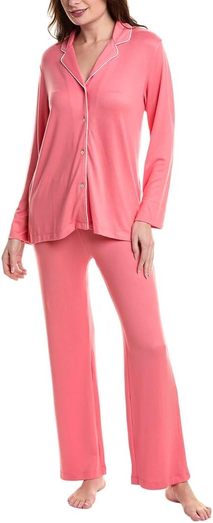 N Natori Women's Oasis Notch Pj Length 27" Inseam 29"