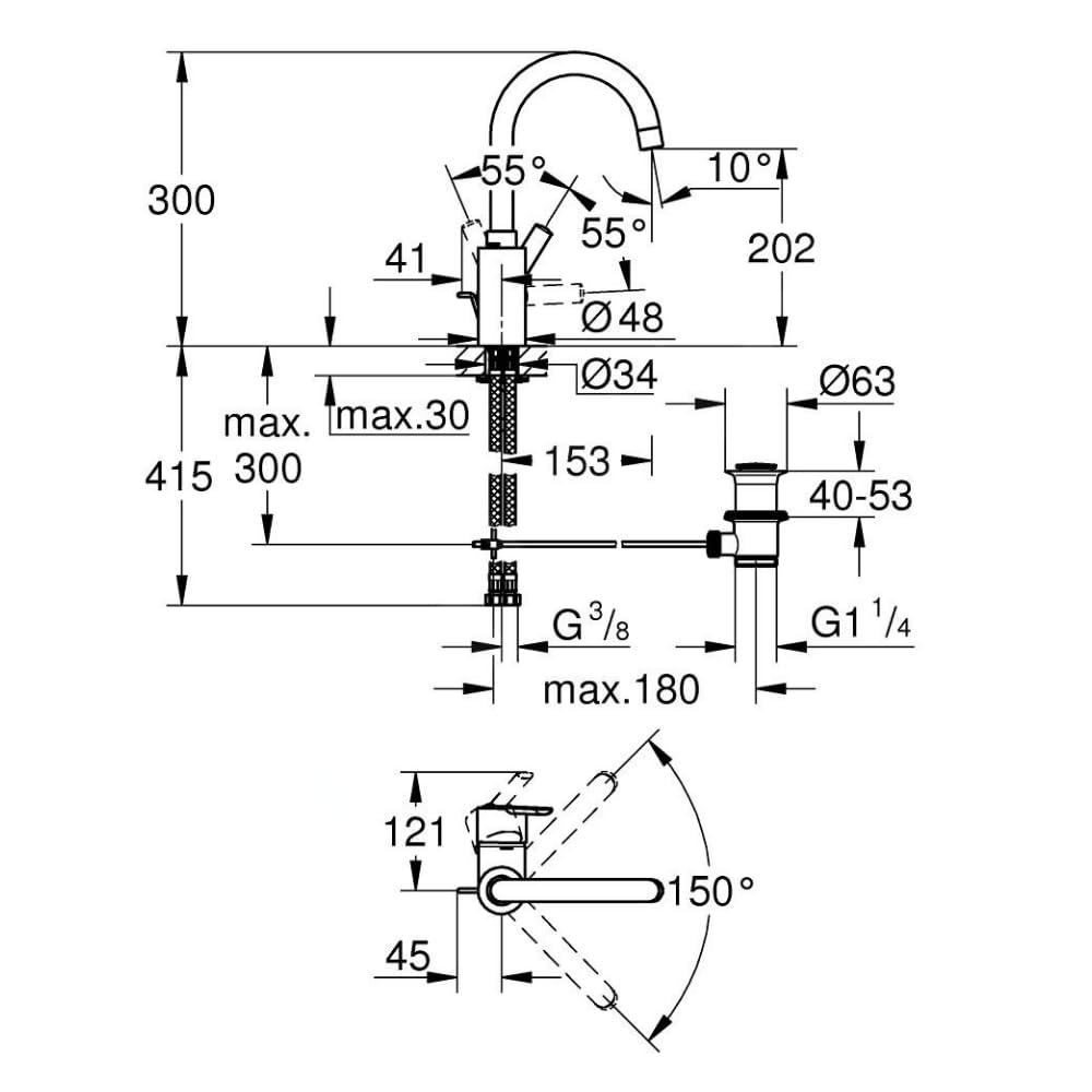 Grohe 32723001 PLUMBING_FIXTURE, wielokolorowy