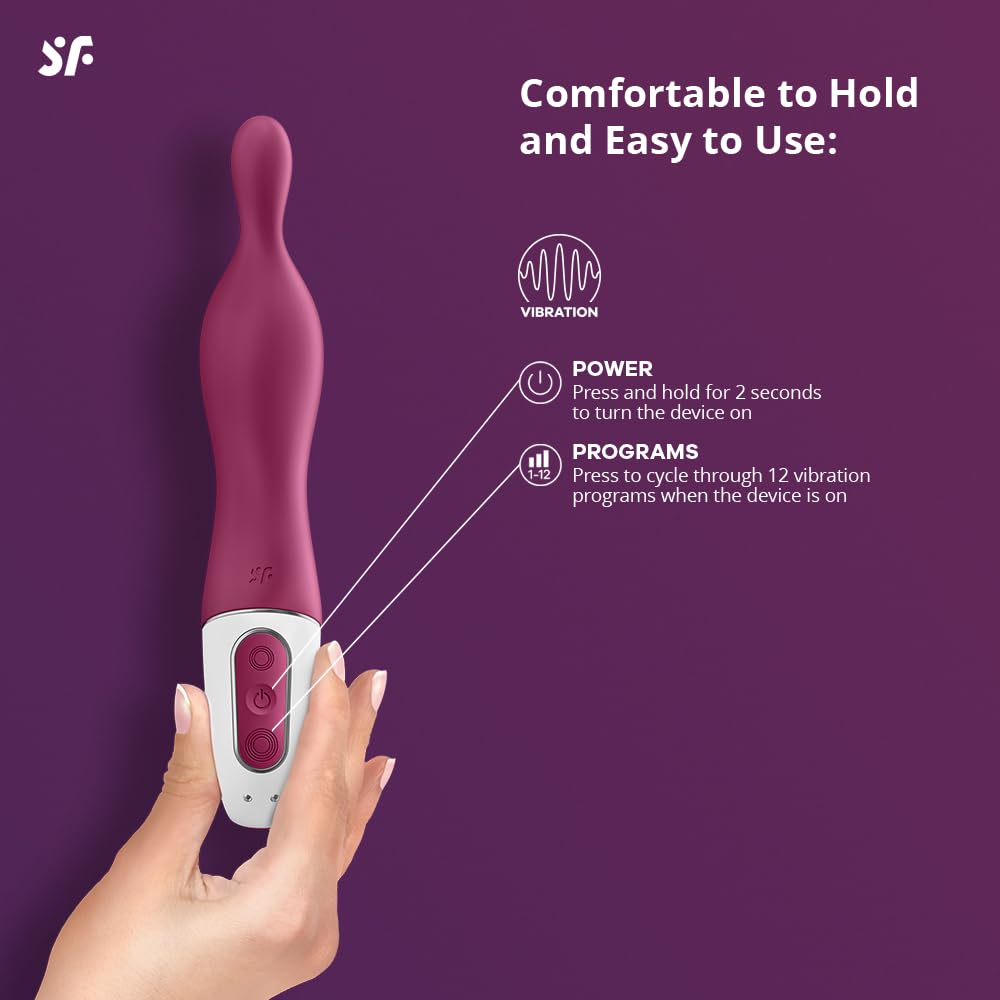 Amazon.com: Satisfyer A-Mazing 1 Vibrator Sex Toy | Adult Toys for Women | Best A-Spot Stimulation Vibrator | Vibrating Sexual Pleasure Device | Stimulation Vibrators | Woman Sextoy (Berry) : Health & Household Amazon.com: Satisfyer A-Mazing 1 Vibrator Sex Toy | Adult Toys for Women | Best A-Spot Stimulation Vibrator | Vibrating Sexual Pleasure Device | Stimulation Vibrators | Woman Sextoy (Berry) : Health & Household