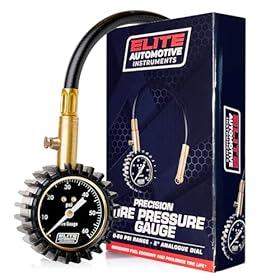 Elite Automotive Instruments Tire Pressure Gauge - 60 PSI