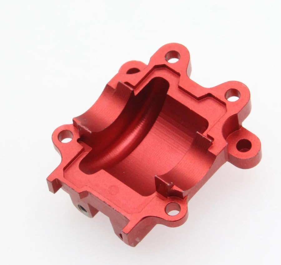 Powerhobby Aluminum Front Gear Box Red for Arrma Granite/Mojave GROM