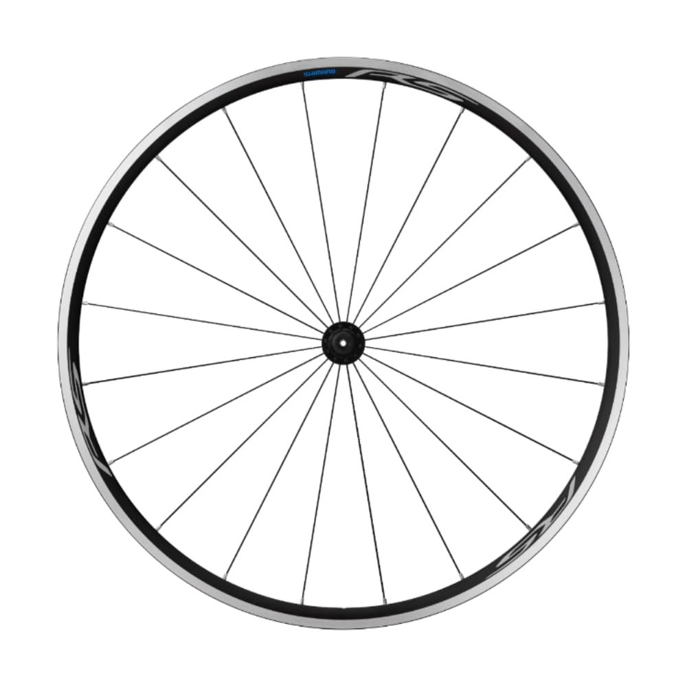 SHIMANO WH-RS100 FRONT WHEEL 20H BLACK CLINCHER 100x133mm