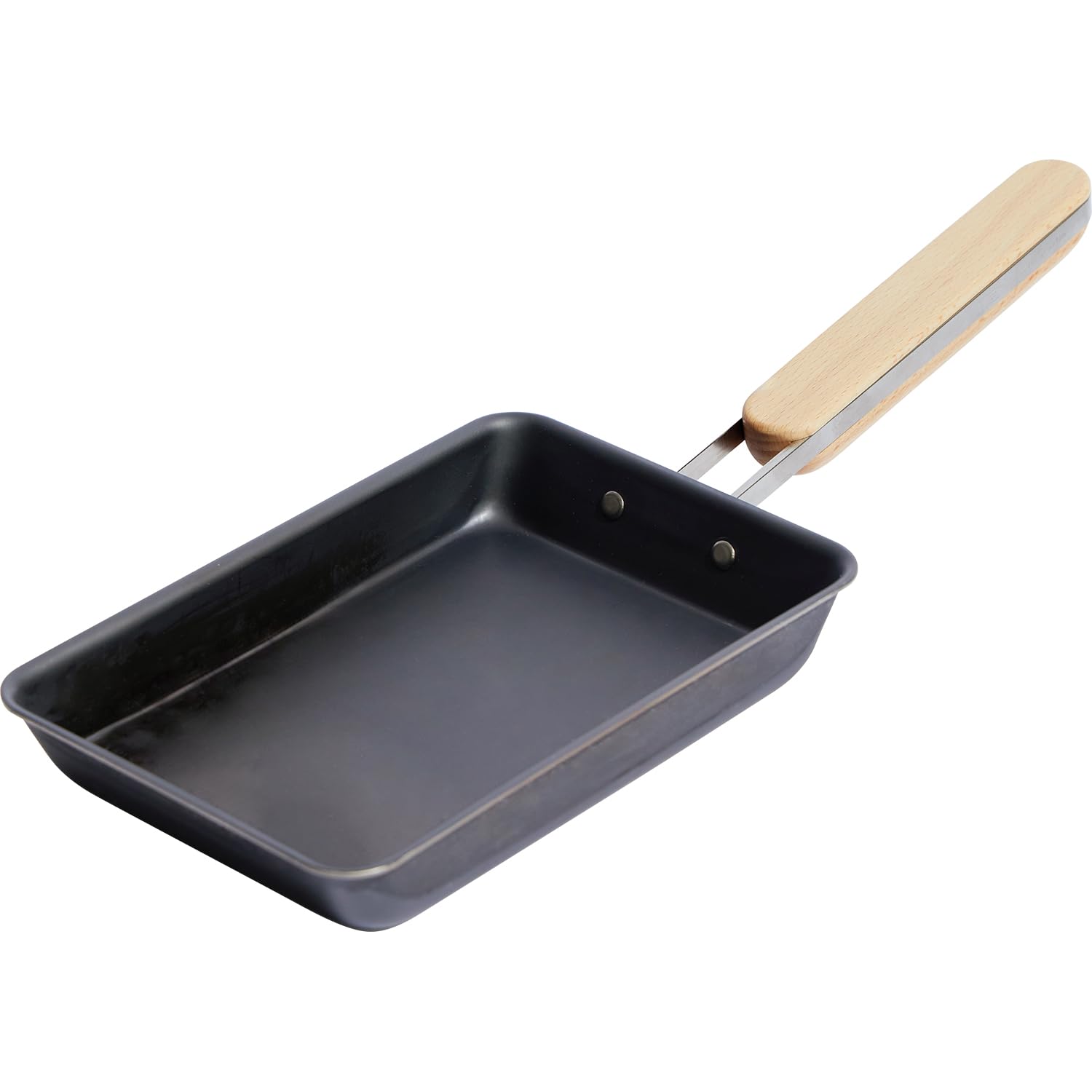 Wahei Freiz Iron Tamagoyaki 4.7×7.5 inches (12×19 cm) Egg Pan, Omelette Pan, Induction Heat Compatible, Gas, Tsubame Sanjo enzo EN-014