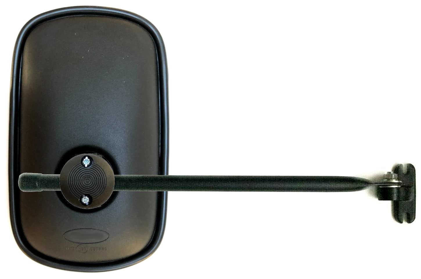 2 specchietti retrovisori esterni 263 x 160 R1200 E20 ø10-24 e supporto per specchio per camion, escavatori, macchine edili, trattori