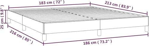 Miniatura 2 de Marco de cama gris oscuro, marco de cama grande de hotel, marco de cama grande princesa, base de cama tamaño King, Camas para Niñas, muebles de