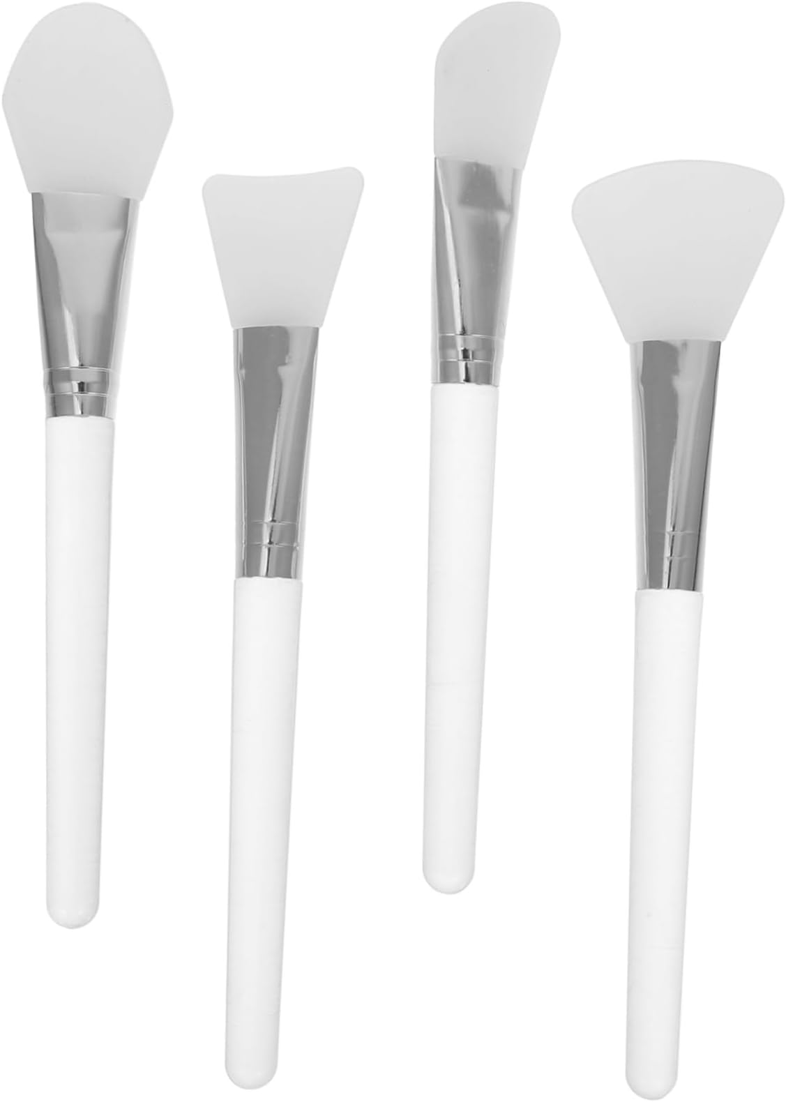 VALICLUD 4pcs Silicone Makeup Applicator Tools Face Mud Scraper Set Makeup Mixing Spatula Essential Skincare Tools