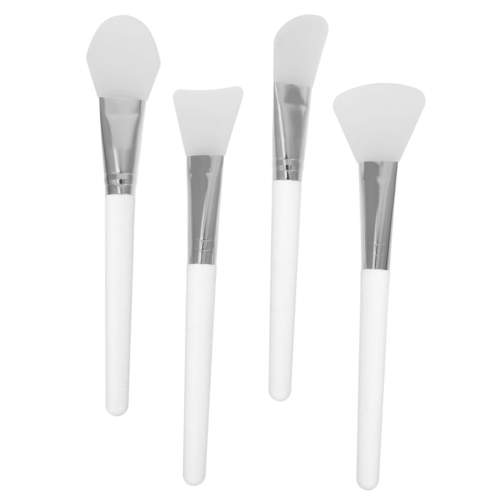 VALICLUD 4pcs Silicone Makeup Applicator Tools Face Mud Scraper Set Makeup Mixing Spatula Essential Skincare Tools