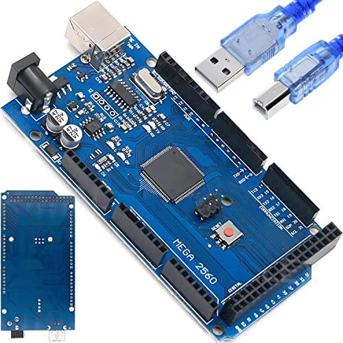 Carte Mega R3 ATmega 2560 et 16U2 haute performance pour programmation sur Arduino IDE