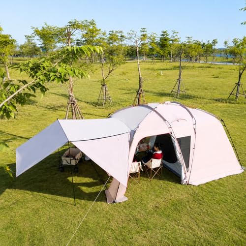 Carpa Doble Capa Domo para 6 Personas, Portátil y Resistente miniatura 2