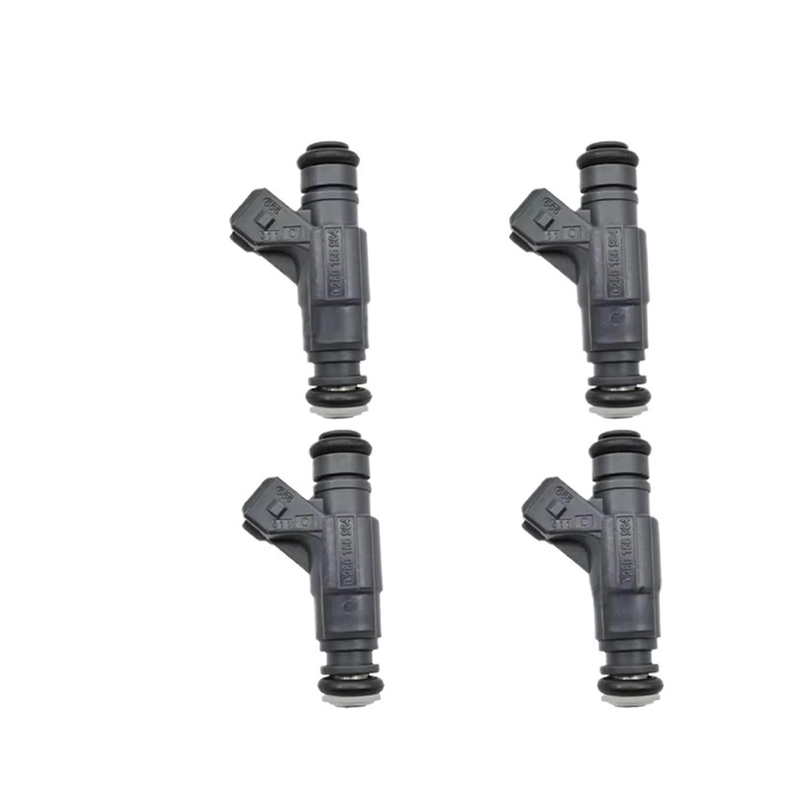 Fuel Petrol Injector Nozzle 4pcs Fuel Injector 1 Holes Compatible With FOR SUZUKI FOR ALTO(4PCS)