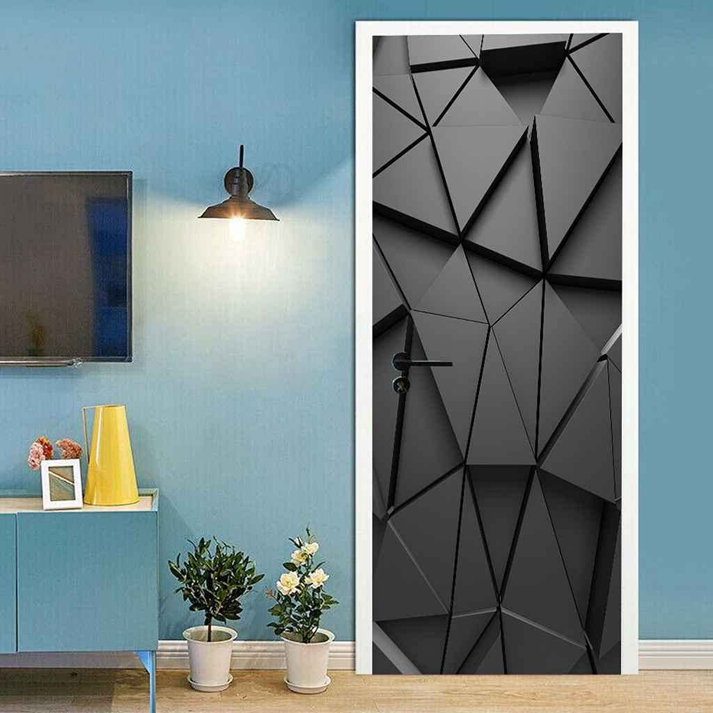 3D Stickers Porte Hexagone Géométrique Noir Abstrait (88 X 200 Cm) Auto-Adhésif Mural Décoration De La Maison Sticker Mural Art Autocollant Chambre Salon Affiche Amovible - Photos De Porte - Peintu 3D Stickers Porte Hexagone Géométrique Noir Abstrait (88 X 200 Cm) Auto-Adhésif Mural Décoration De La Maison Sticker Mural Art Autocollant Chambre Salon Affiche Amovible - Photos De Porte - Peintu