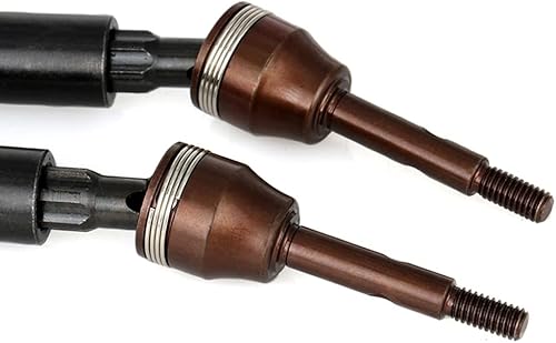 Miniatura 2 de KYX Carreras de acero endurecido trasero CVD ejes de transmisión izquierda derecha actualizaciones piezas accesorios para RC Crawler Car Traxxas