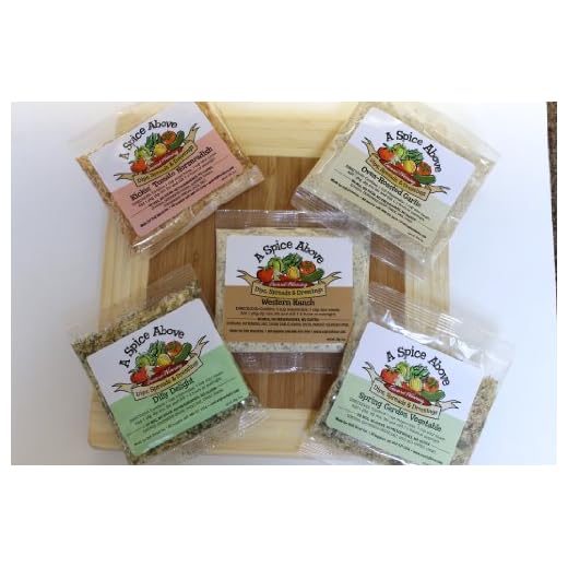 A Spice Above Variety Pack of 5 Dips