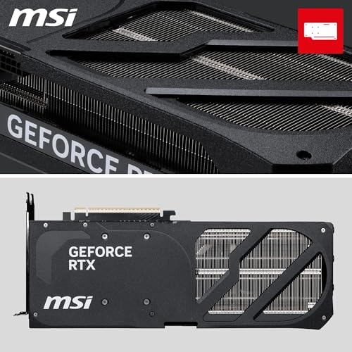 Image of MSI GeForce RTX 5080 16G Shadow 3X OC Graphic Card - NVIDIA GeForce RTX 5080 GPU, 16GB GDDR7 256-bit Memory, 30 Gbps, PCI Express Gen 5 Interface, Upto 2640 MHz, TORX Fan 5.0