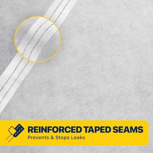 Image of Seal Skin Covers Waterproof Car Cover for Sedan, Multi-Layer PEVA with UV, Snow & Rain Protection, Windproof Straps with Lock System, Universal Fit (160 inch-169 inch L)