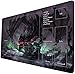 MTG Playmat, Game Play Mat for MTG TCG 24 x 14 inches Trading Card Inked Game Playmats with Storage Bag Smooth Rubber Surface Battle Game