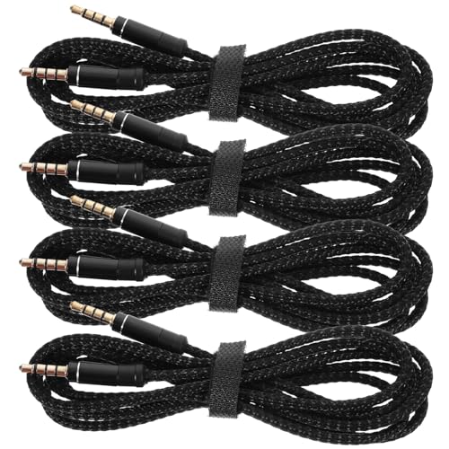 Cable auxiliar de audio Jack 3.5mm macho a macho miniatura 2
