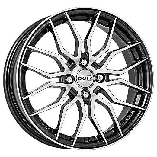 LLANTAS DOTZ LIMEROCK DARK GUNMETAL/POLISHED 16" ET 38