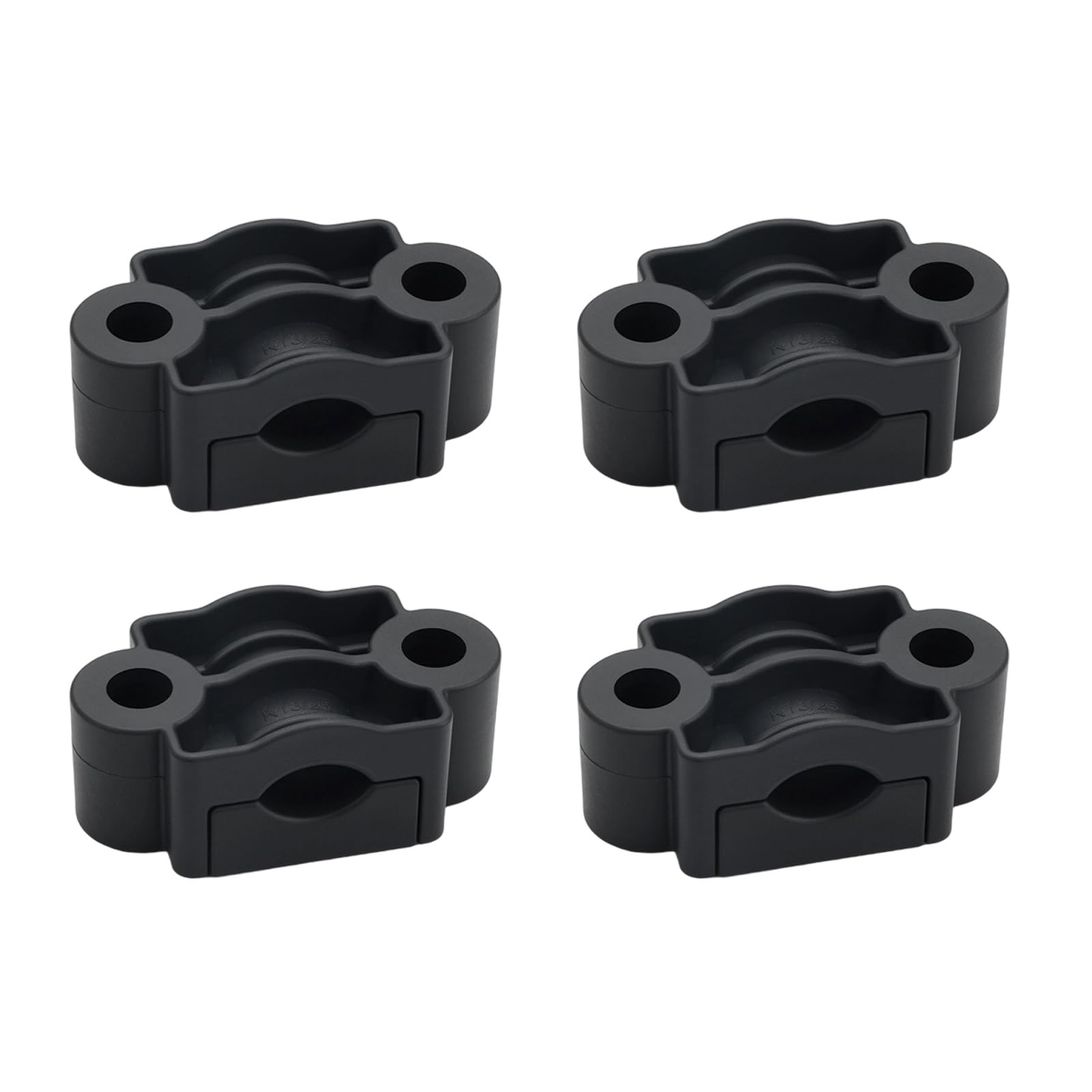 Hdoytxxm K13 25 4Pcs Nylon Fixation Cable Clamps Fasteners Single Cores Highly Voltages Cabinet Wire For Ship Equipment Accessory Branch Line Card