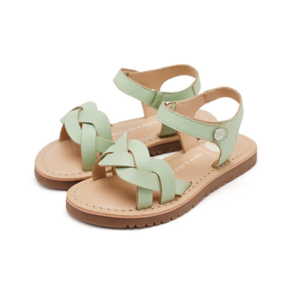 GIOSEPPO Boy's Girl's Rowley Flat Sandal, Mint Green, 8.5 UK Child