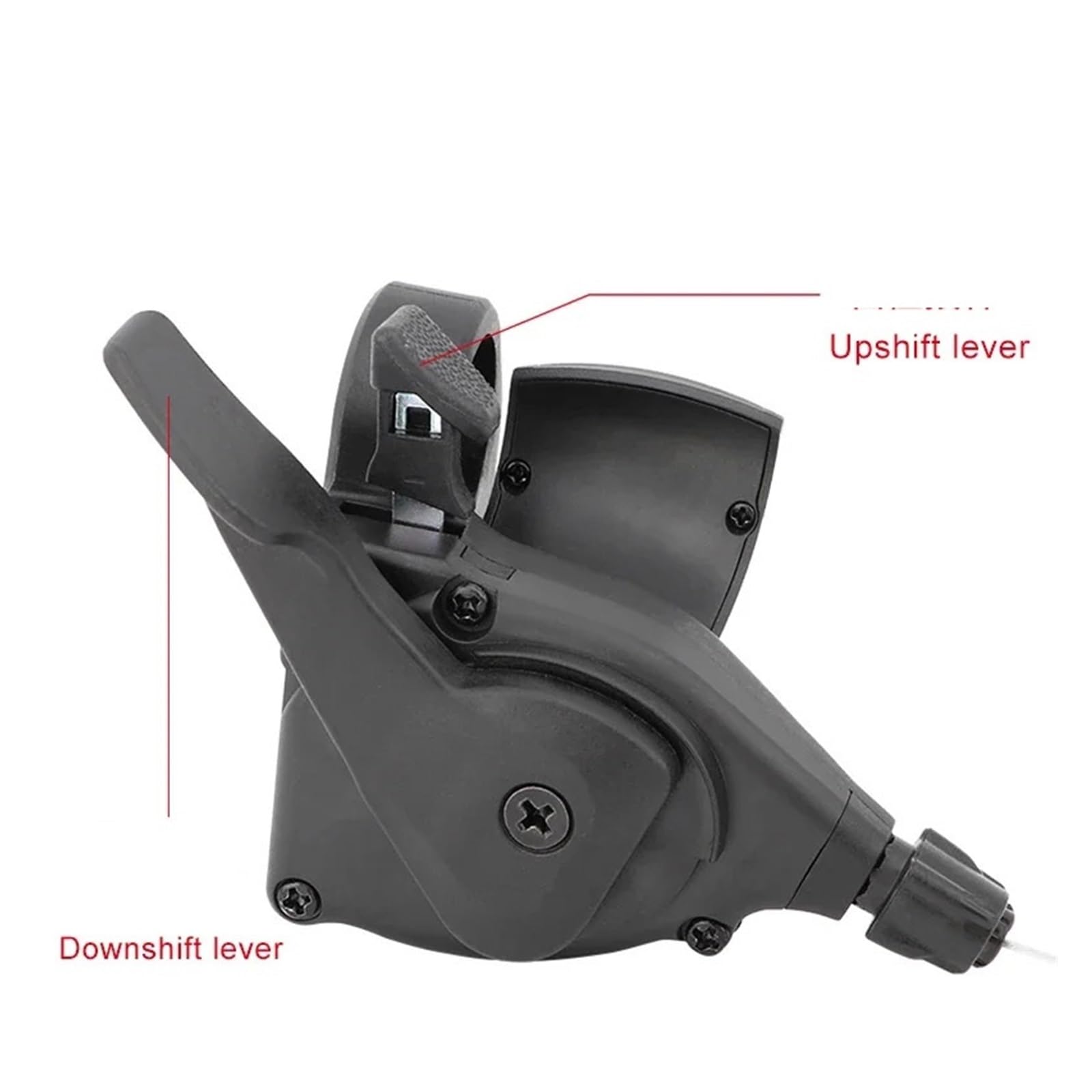 Compatible con desviador de Bicicleta 3x7 3x8 3x9 3x10 3x11 Velocidad MTB Palanca Cambio Trasera Delantera Cambios for montaña Piezas Ciclismo