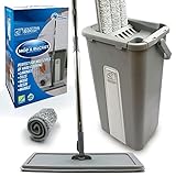 Descubre la manera fácil de limpiar: a diferencia de otros juegos de mopa y cubo que tienen un precio elevado, el juego de cubo y mopa de Dustpan and Brush Store tiene como objetivo ofrecer una excelente relación calidad-precio.