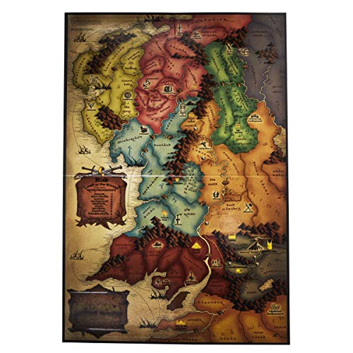 Risk: The Lord Of The Rings Trilogy Edition Strategy Family Board Games, Ages 10 And Up, For 2-4 Players (Amazon Exclusive) #TOP2