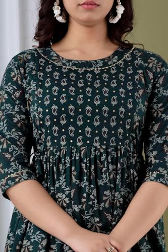 Image of Women's Maternity Kurti for Feeding Zippers |Easy Breastfeeding Kurti for Nursing Pre and Post Pregnancy (Combo of 2 Kurti)