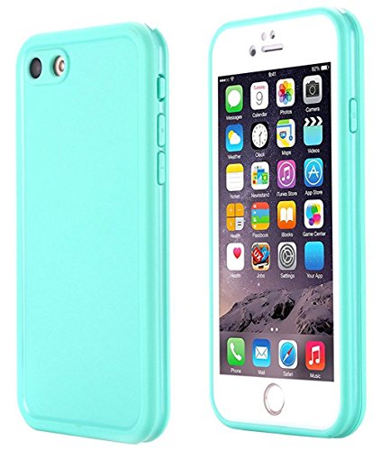 iPhone 8 Plu7 Plus Case, IPX-6 Water Proof [360 All Round Protective] Ultra Slim Thin Dust/Snow Proof Case with Built-in Screen Protector for Apple 5.5'' iPhone 8 Plus/7 Plus (Mint)