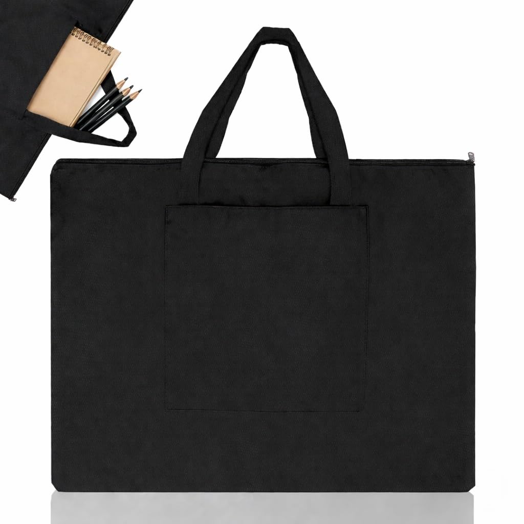 A2 Zeichenbrett Tasche Transporttasche Kunstmappe A2 Wasserdicht Leichte Portfolio Hülle Zeichenmappe Künstlermappe Zeichenmappen Tragetasche Aufbewahrung Multifunktional Zeichnungtasche