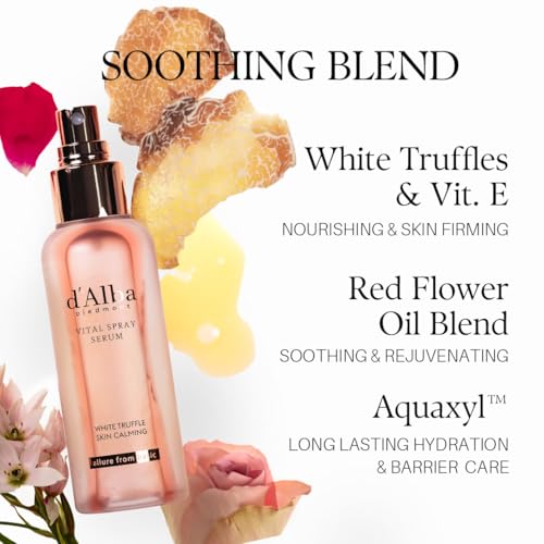 Image of d'Alba White Truffle Vital Spray Serum, 3.38 fl oz (100 ml)