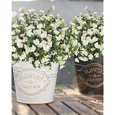 FERLLY Artificial Winter Flowers Cover