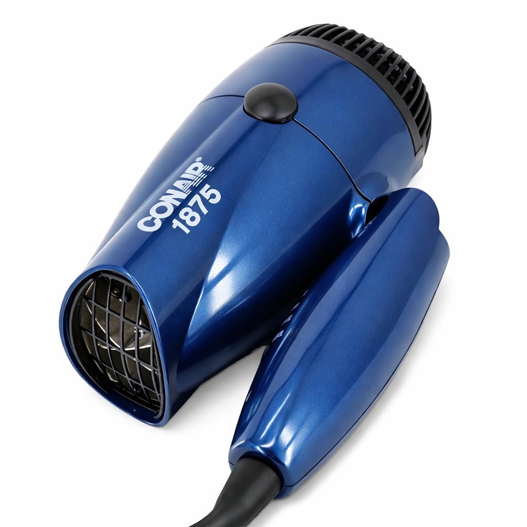 Conair Ion Shine Dual Voltage 1875 Watt Compact Folding Hair Dryer