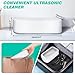 Ultrasonic Jewelry Cleaner, 48Khz 650ML Professional Ultrasonic Cleaner with 2 Time Modes, Portable Sonic Jewelry Cleaner Machine Clean Pod for All Jewelry, Eyeglasses, Ring, Retainer, Denture