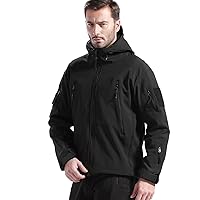 FREE SOLDIER Giacche Militari Softshell da Uomo Fodera in Pile da Esterno Giacca Antivento