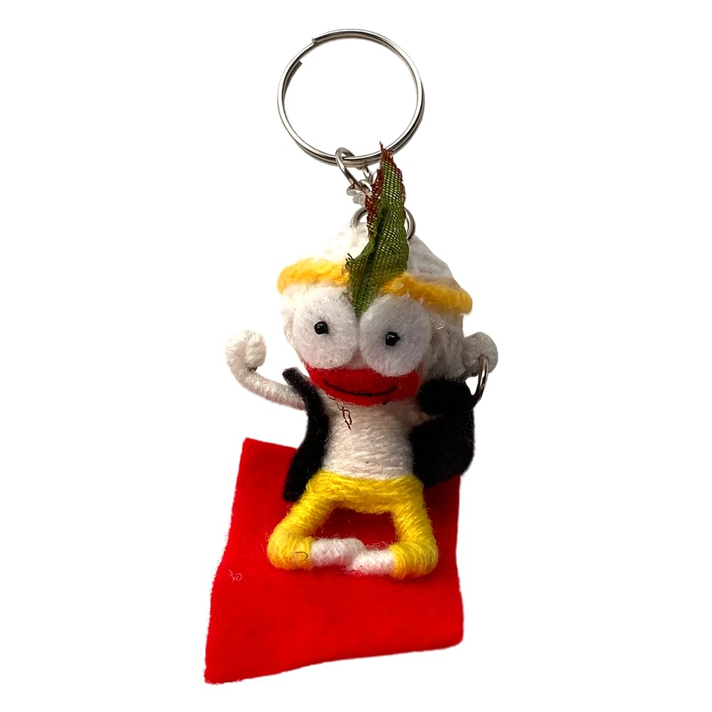 VIEVoodoo String Doll Keychain, Design T55