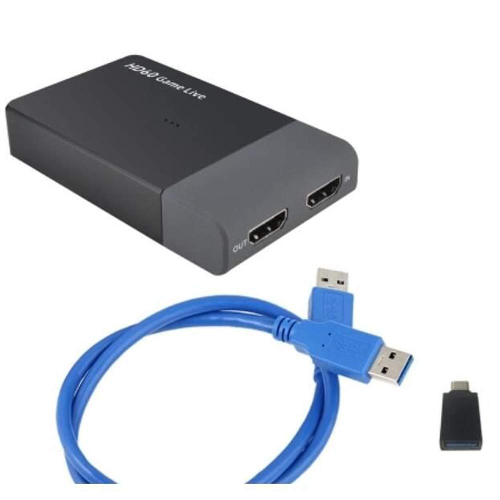 Ep261M USB 3.0 HD capture de jeu vidéo 4K 1080P jeu convertisseur vidéo en streaming en direct prise en charge vidéo 4K pour XBOX One PS3 4