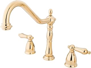 Kingston Brass KB1792ALLS Heritage 8-Inch Centerset Kitchen Faucet, Poli...