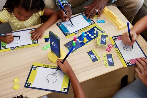 Mattel Games Pictionary Vs. KI HYH74 The New Way to Play, Board Game with Artificial Intelligence, Sketch and Guess - Image 4