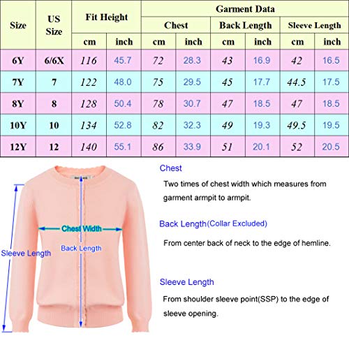 GRACE KARIN Cardigan Elegante Corta Maglieria