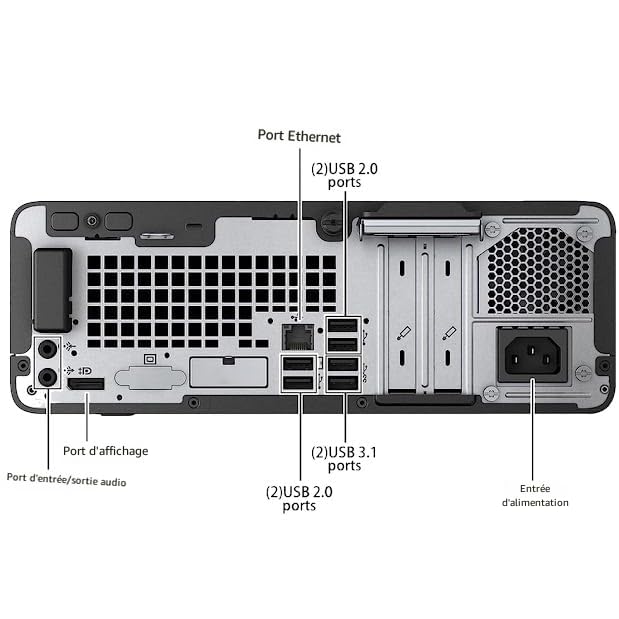 HP ProDesk 400 G5 SFF PC de bureau haute performance | Intel Core