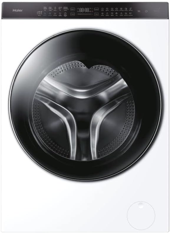 Haier SuperDrum 9 Lavasciuga Slim 10+6 Kg, HWD100-BD1499U1N, Carica Frontale, Smart, Wi-Fi, Trattamento Antibatterico, Classe A, Bianco Haier SuperDrum 9 Lavasciuga Slim 10+6 Kg, HWD100-BD1499U1N, Carica Frontale, Smart, Wi-Fi, Trattamento Antibatterico, Classe A, Bianco