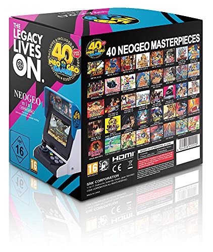 Snk Neo Geo Mini International 40 Jeux Inclus - vue 8