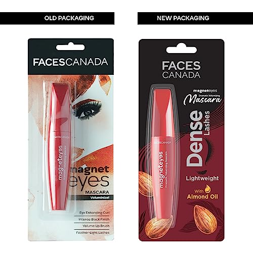 FACES CANADA Magneteyes Dramatic Volumizing Mascara - Black, 9.5ml | Lightweight, Denser & Longer Lashes | Intense Black Finish | Adds Volume | Easy Wash | No Clumping | Cruelty... - Image 5