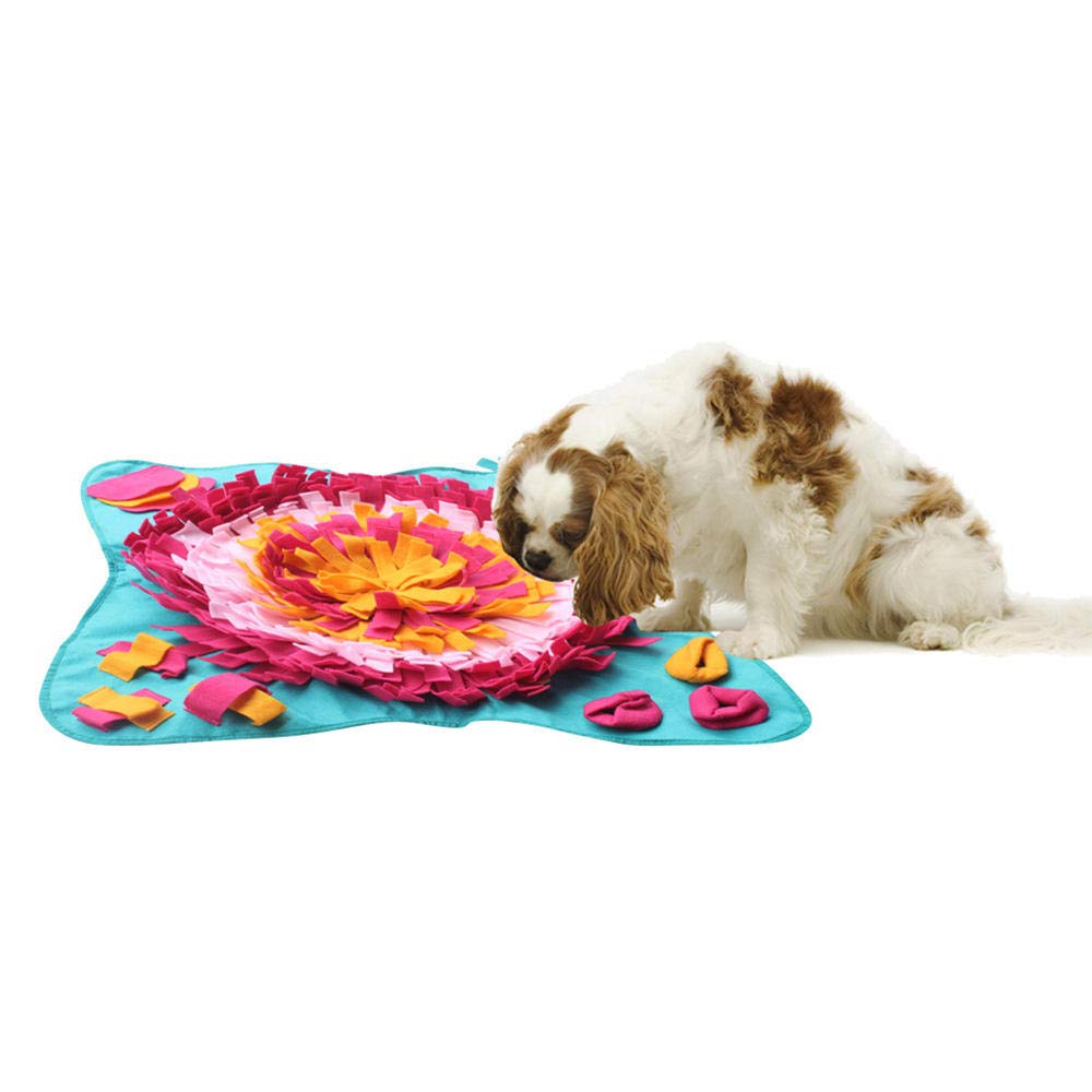 Trainingspads Für Hunde 70X50cm Haustier Hund Nase Arbeitsmatte Schnüffelkissen Katzenmatte Iq Training Spiel Fütterungsmatten Decke Spielzeug Ungiftig Waschbarer Biss 2St