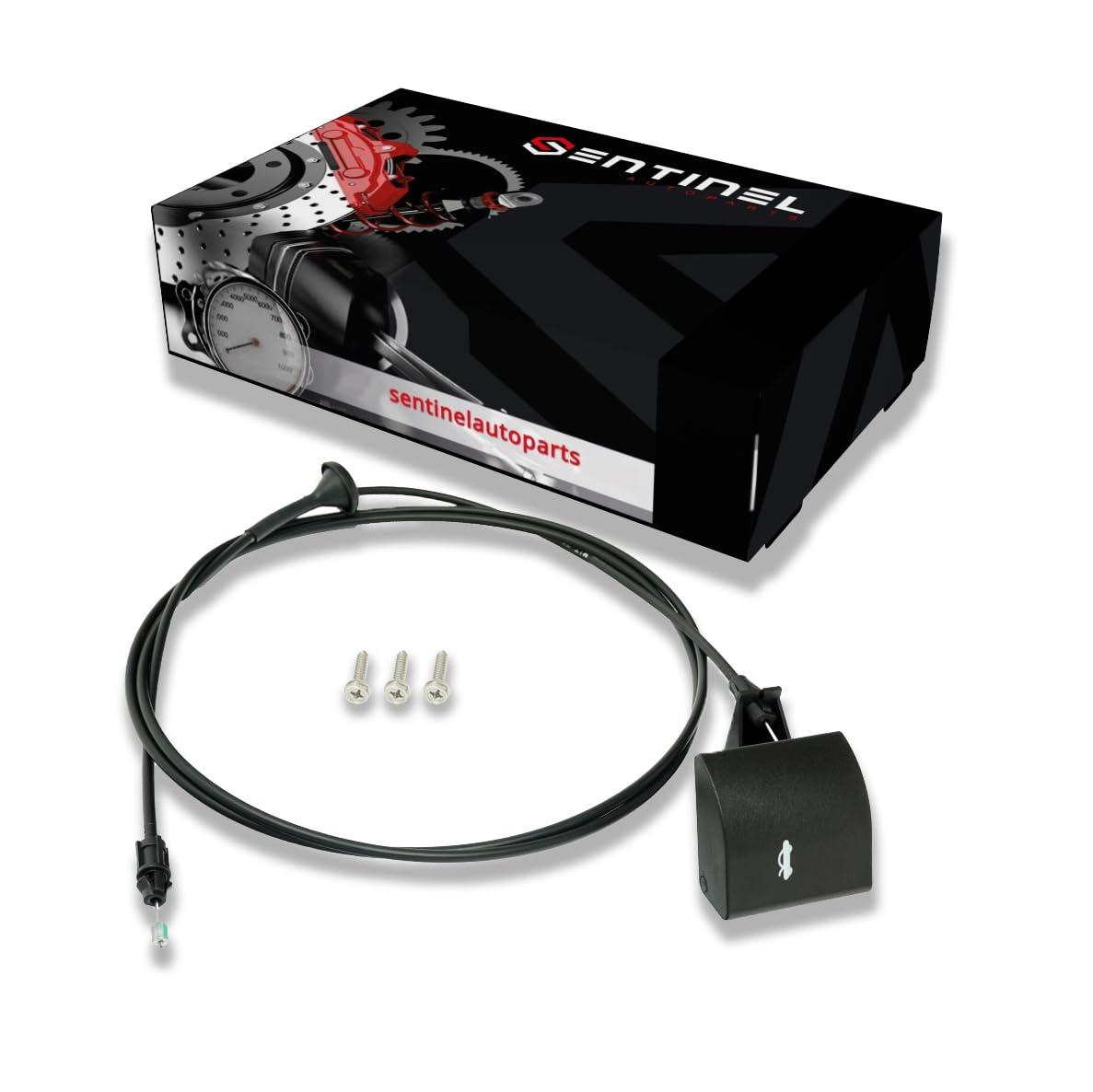 Hood Release Cable with Handle Compatible Replacement fits 2006-2010 Commander 2005-2010 Grand Cherokee