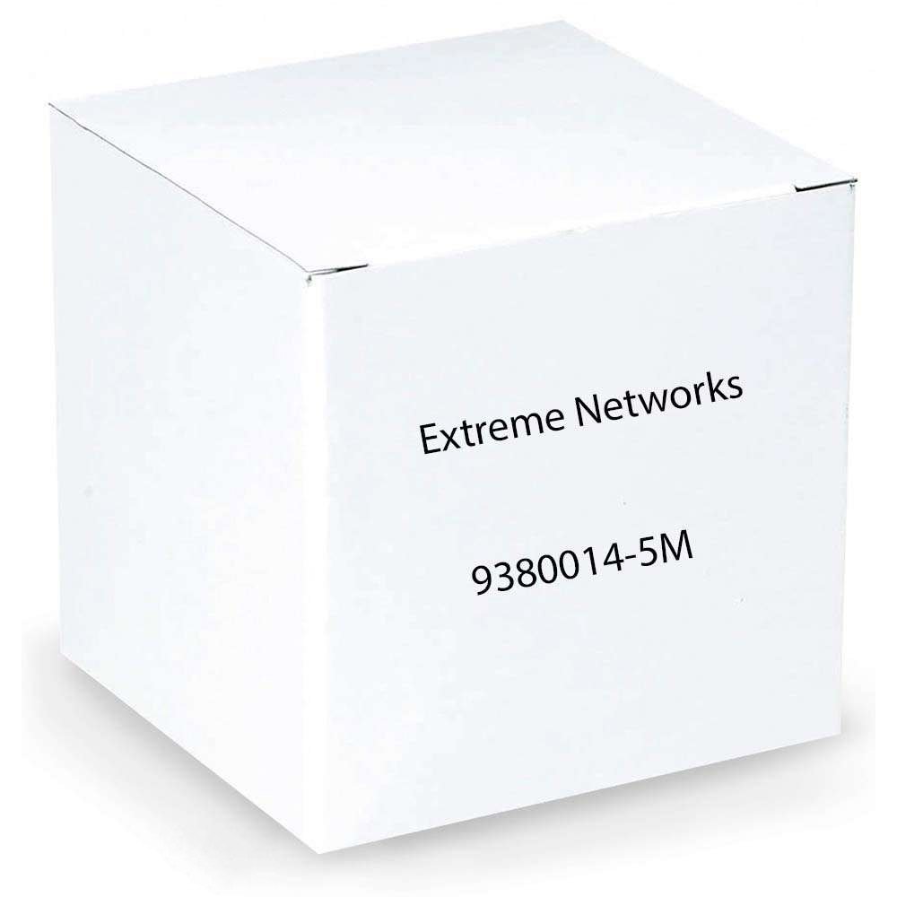 Extreme Networks MPO 8 Parallel Fiber to 4 x LC Duplex Connectors OM3 MM Patch Cord 5 m