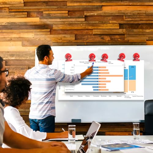 Diyself Fridge Magnet, 8 Pack Magnetic Clips, Heavy Duty Magnets For Whiteboard, Refrigerator thumb #2