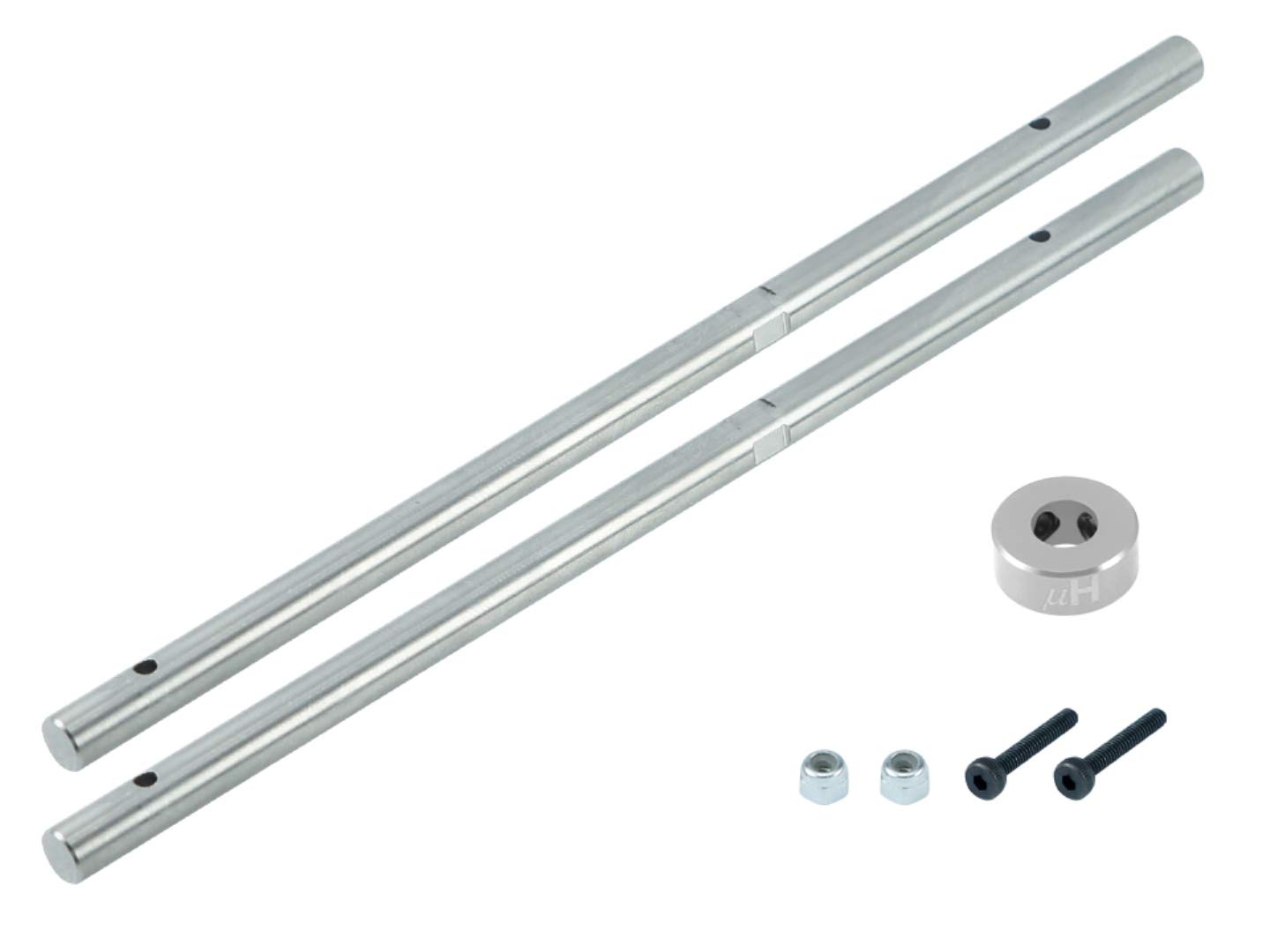 MICROHELI Precision CNC Titanium Main Shaft W/Collar - Blade 450X / 330X / 330S / Eclipse 360 (MH-330X067T)