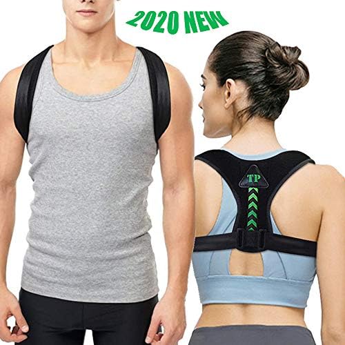 Upgraded Posture Corrector for Women and Men,TOPNICES Professional Back Posture Corrector Under Clothes,Adjustable Back Brace for Clavicle Support and Providing Pain Relief from Shoulder Back Neck